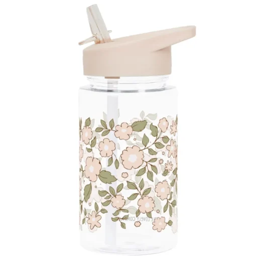 A Little Lovely Company Drinkfles Blossoms Pink