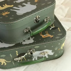 A Little Lovely Company Kofferset Savanne