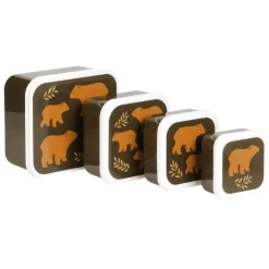 A Little Lovely Company Lunchbox & Snackbox Bears