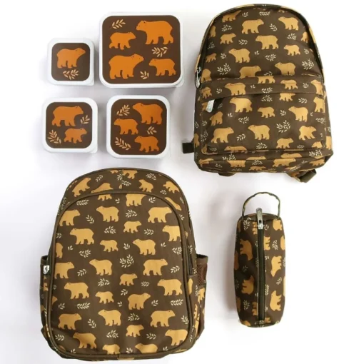 A Little Lovely Company Lunchbox & Snackbox Bears