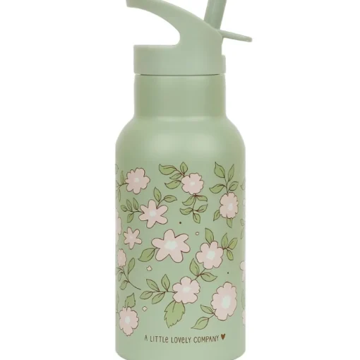 A Little Lovely Company Thermosfles Blossoms Sage