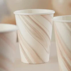 Bekertjes Natural Marble Mix It Up Brown Ginger Ray