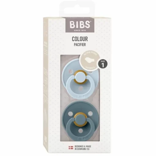 Bibs Anatomische Fopspenen Baby Blue/Petrol