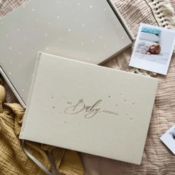Blush & Gold Invulboek My Baby Journal Ivoor