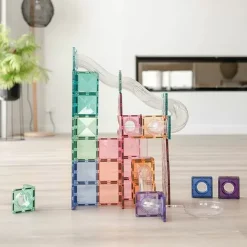 Connetix Tiles Pastel Ball Run Expansion Pack (80St)