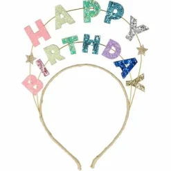 Diadeem Happy Birthday Glitter Meri Meri