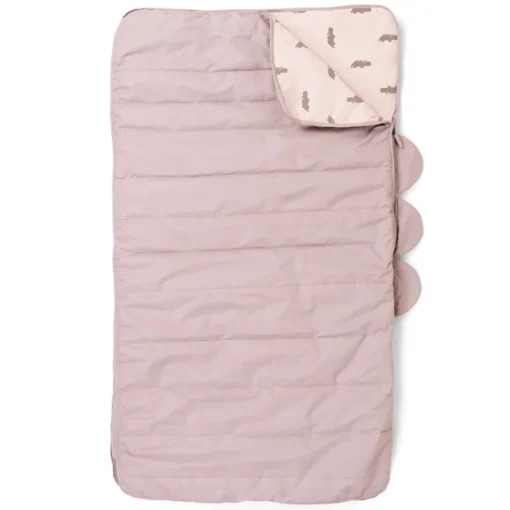 Done By Deer Gewatteerde Kinderslaapzak Croco Powder