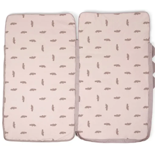 Done By Deer Gewatteerde Kinderslaapzak Croco Powder