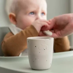 Done By Deer Silicone Serviesset Birdee Sand