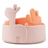 Done By Deer Siliconen Kommen (2St) Lalee Powder/Coral