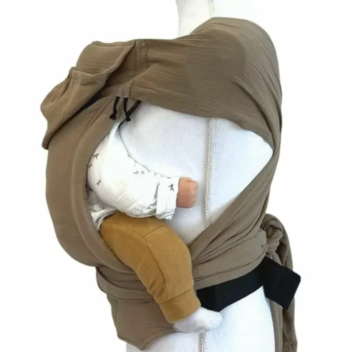 Draagzak Mei Tai Taupe Ilmaha