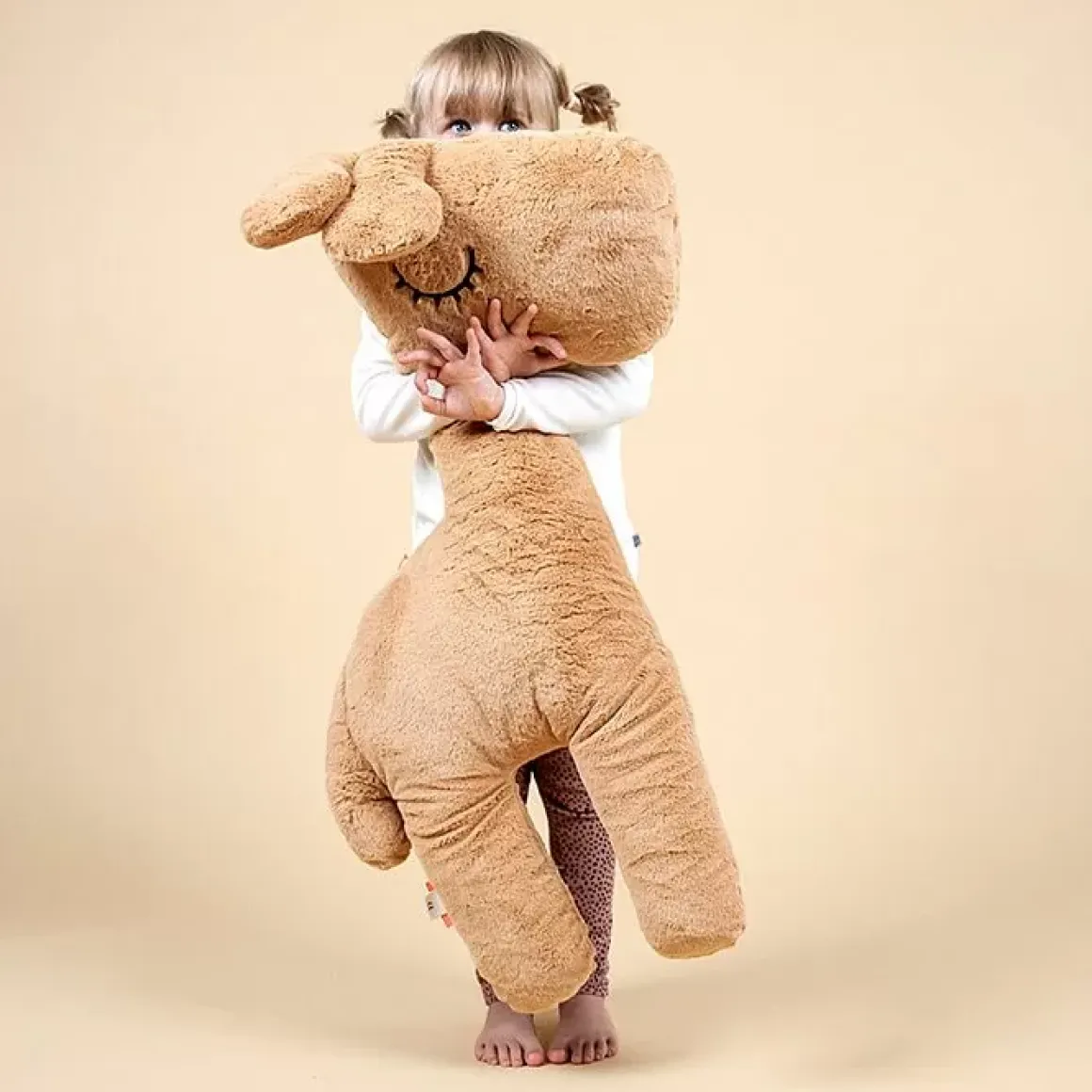 Extra Grote Knuffel Raffi Mustard Done By Deer