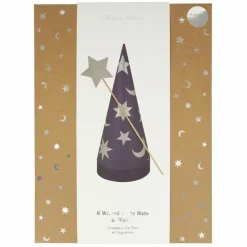 Feesthoedjes En Staf Tovenaar Making Magic (6St) Meri Meri