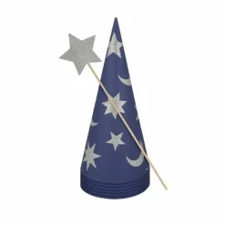 Feesthoedjes En Staf Tovenaar Making Magic (6St) Meri Meri