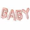 Folieballon Baby Rosegoud Twinkle Twinkle Ginger Ray