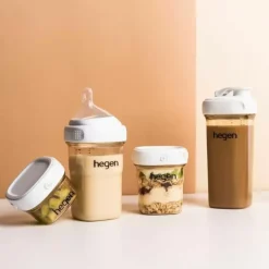 Hegen Halsring Grijs En Dop