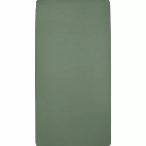 Hoeslaken Ledikant Jersey Forest Green (60X120Cm) Meyco
