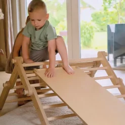 Houten Klimrek Mopitri Met Glijbaan Ette Tete