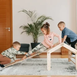 Houten Klimrek Mopitri Met Glijbaan Ette Tete