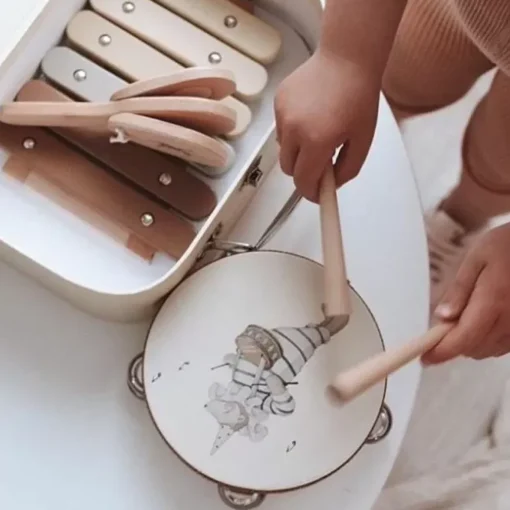 Houten Muziekinstrumenten Set Multi Konges Slojd