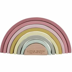 Houten Regenboog Roze Little Dutch