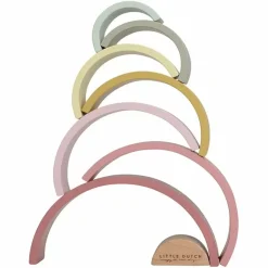 Houten Regenboog Roze Little Dutch