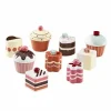 Houten Taartjes En Cupcakes (9St) Kids Concept