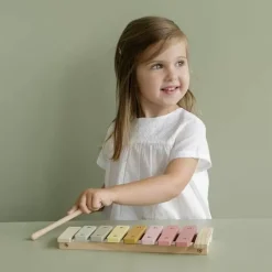 Houten Xylofoon Roze Little Dutch