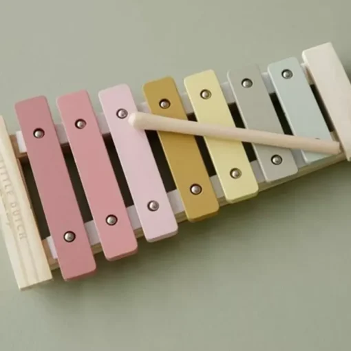 Houten Xylofoon Roze Little Dutch