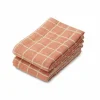 Hydrofiele Doeken Lewis Check/Tuscany Rose (2St) Liewood