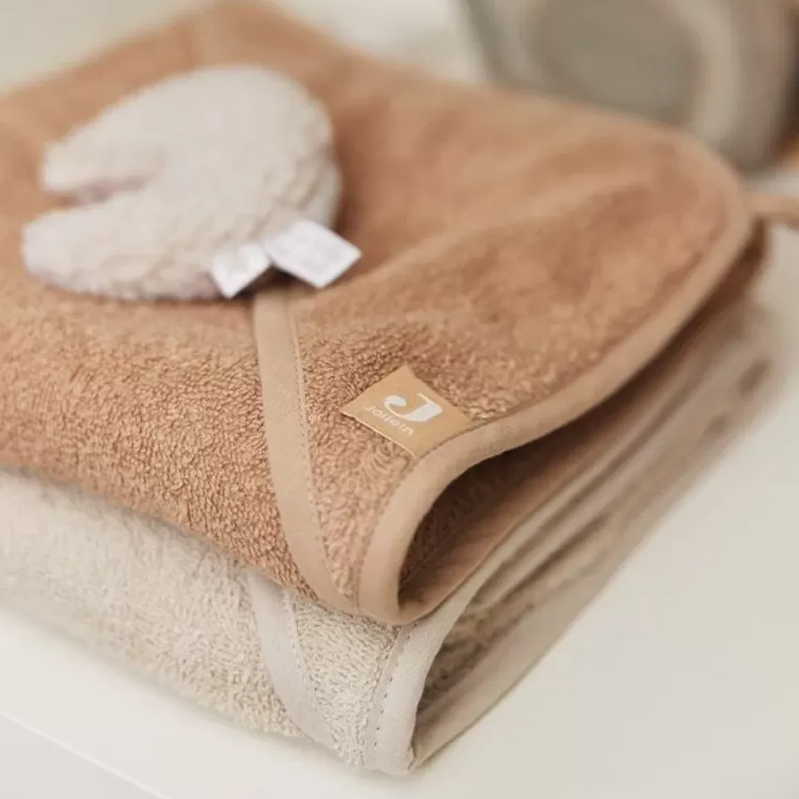 Jollein Badcape Badstof Biscuit