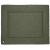 Jollein Boxkleed Pure Knit Leaf Green 75X95Cm