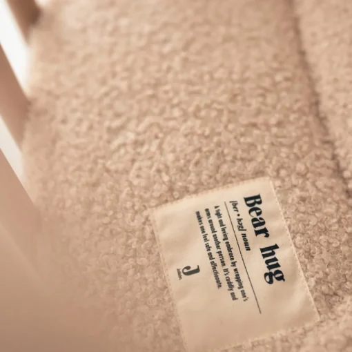 Jollein Boxkleed Rond Boucle Naturel 95Cm