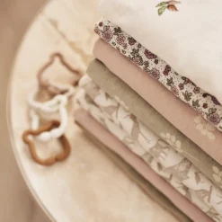 Jollein Hoeslaken Ledikant Jersey Wild Rose 60X120Cm