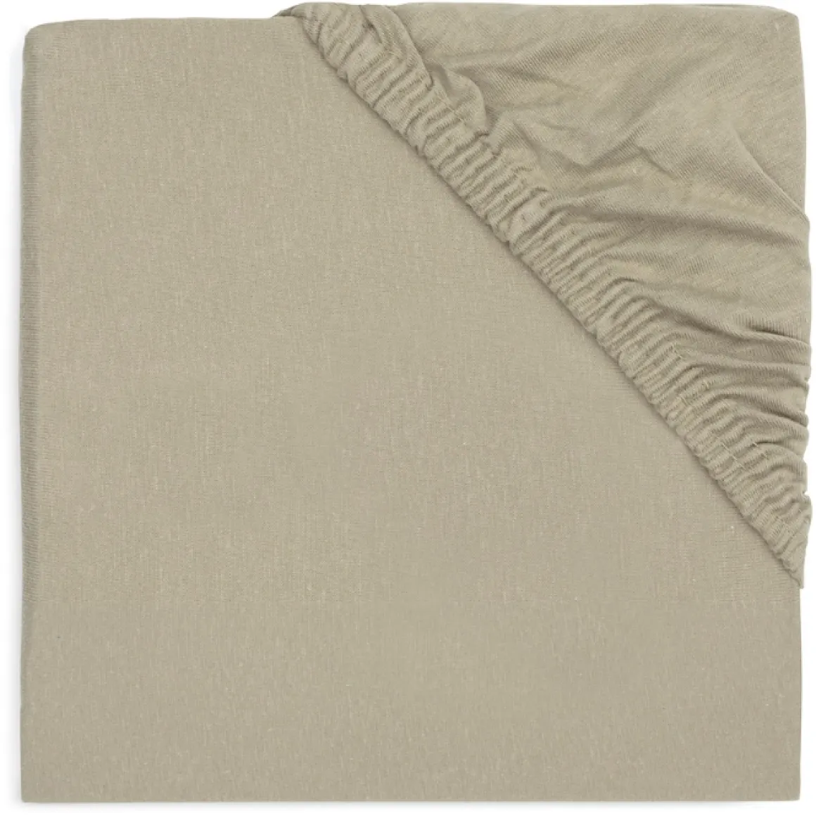 Jollein Hoeslaken Meegroeibed Jersey Olive Green 70X140Cm