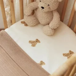 Jollein Hoeslaken Wieg Jersey Teddy Bear