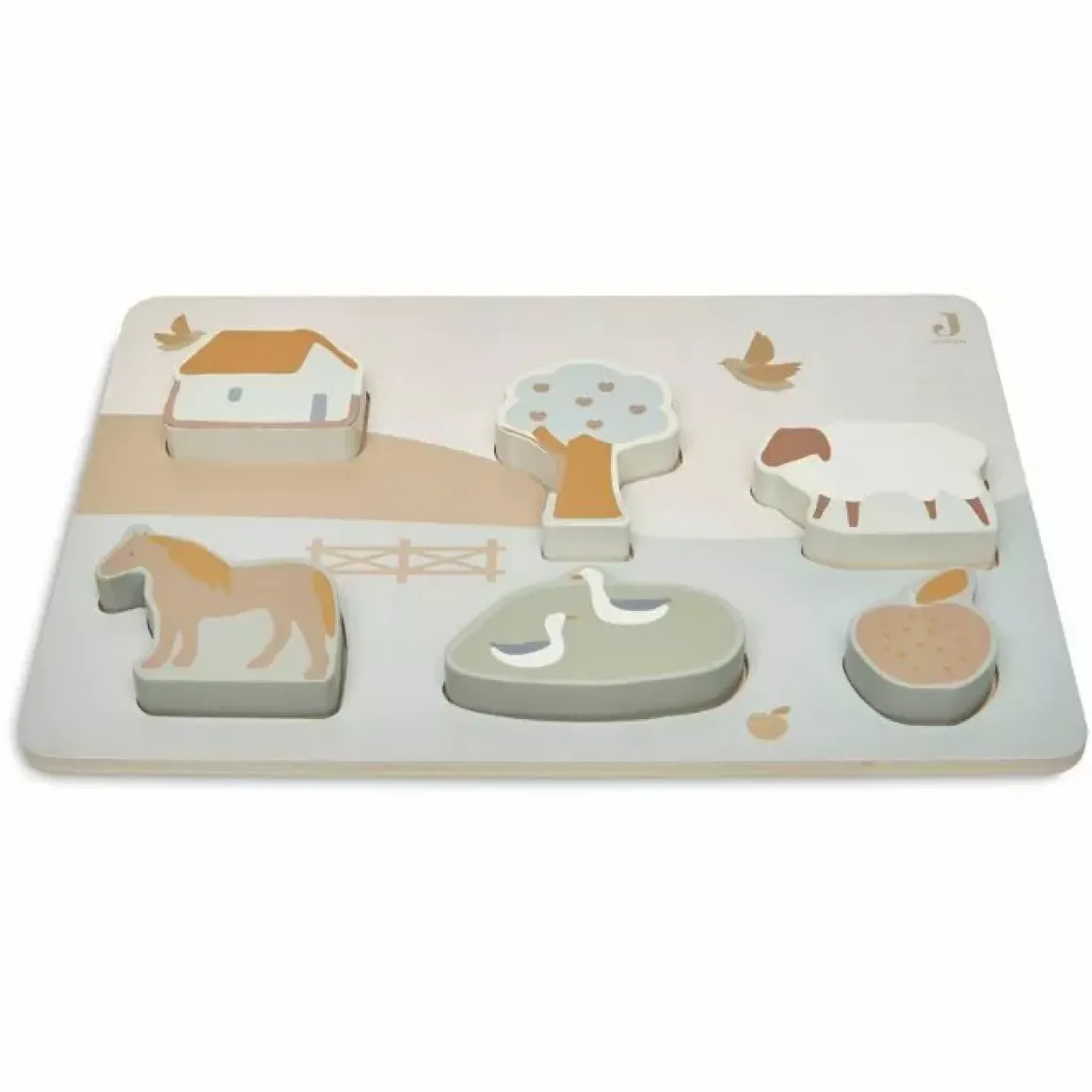 Jollein Houten Puzzel Farm