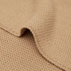 Jollein Ledikantdeken Basic Knit Biscuit