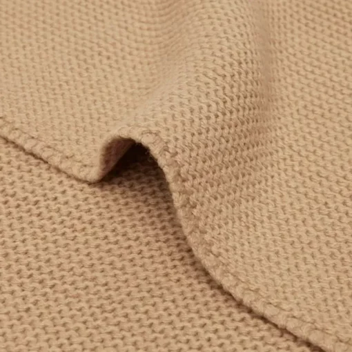 Jollein Ledikantdeken Basic Knit Biscuit