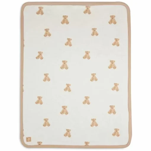 Jollein Ledikantdeken Jersey Teddy Bear
