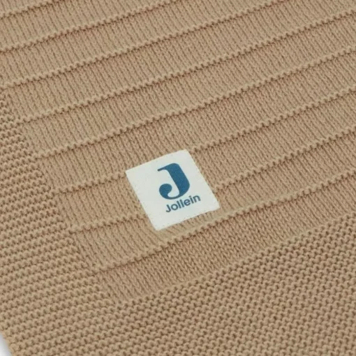 Jollein Ledikantdeken Pure Knit Biscuit