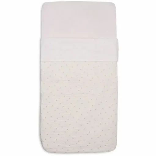 Jollein Ledikantlaken Slub Ivory 120X150Cm