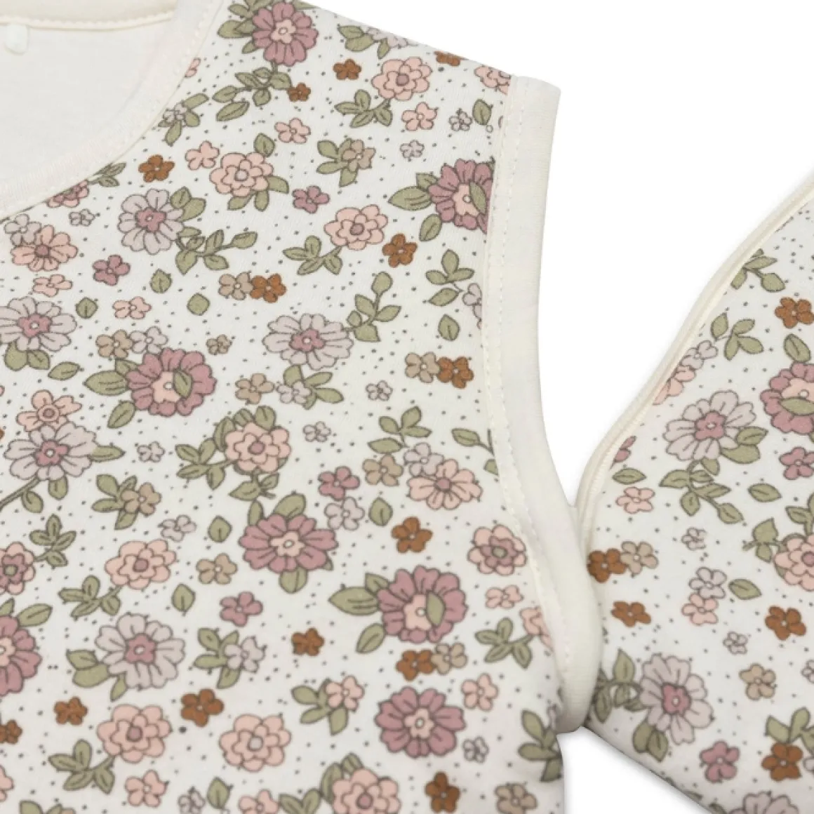 Jollein Slaapzak Afritsbare Mouwen Retro Flowers