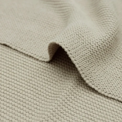 Jollein Wiegdeken Basic Knit Olive Green 75X100Cm