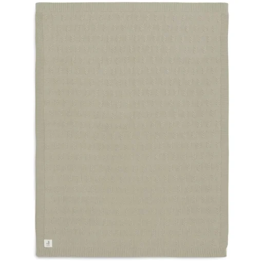 Jollein Wiegdeken Grain Knit Olive Green 75X100Cm