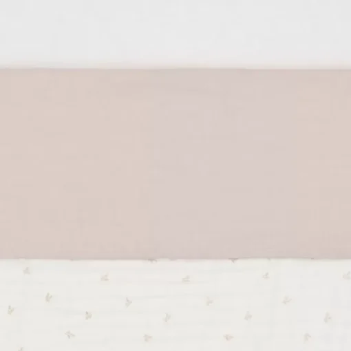 Jollein Wieglaken Slub Nougat 75X100Cm