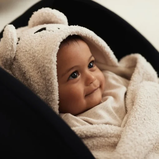 Jollein Wikkeldeken Bear Boucle Oatmeal