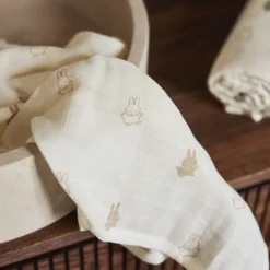 Jollein X Nijntje Hydrofiele Doeken Nougat (3St)