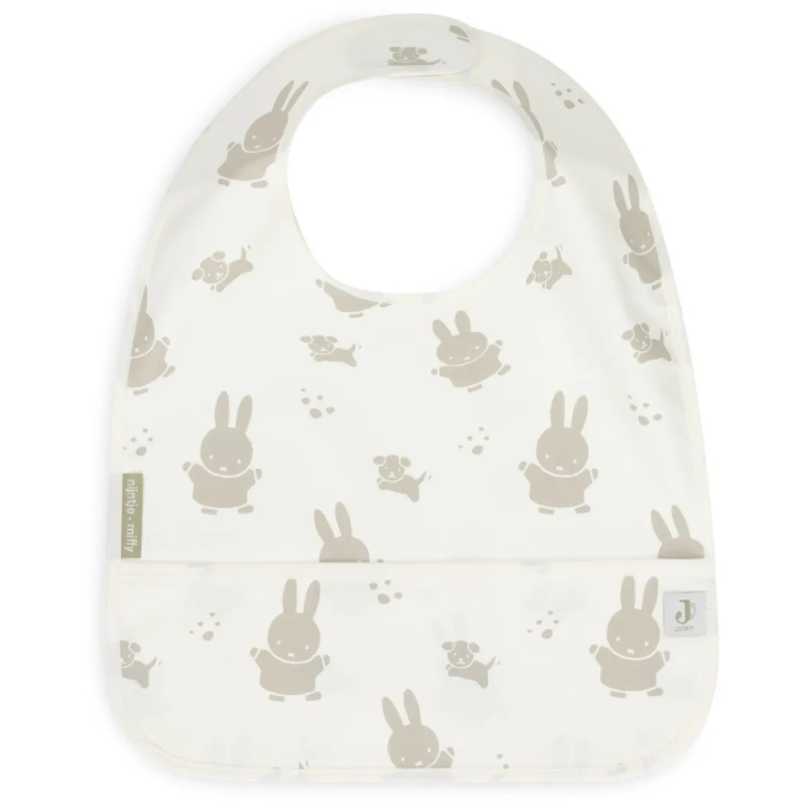 Jollein X Nijntje Waterproof Slabben Olive Green (2St)