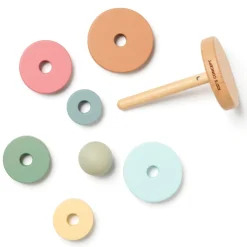 Kids Concept Houten Stapelringen Edvin Multi